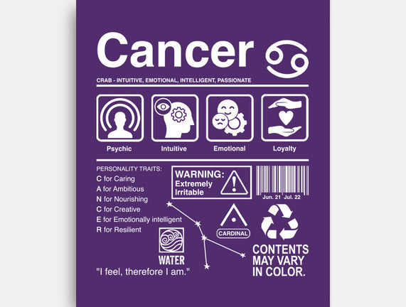 Cancer Label