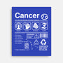 Cancer Label-None-Stretched-Canvas-DrMonekers