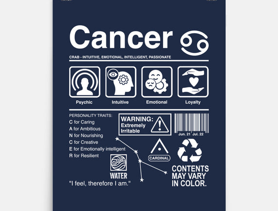 Cancer Label