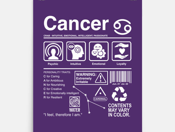 Cancer Label