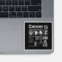 Cancer Label-None-Glossy-Sticker-DrMonekers