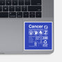 Cancer Label-None-Glossy-Sticker-DrMonekers