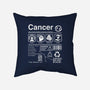 Cancer Label-None-Removable Cover w Insert-Throw Pillow-DrMonekers