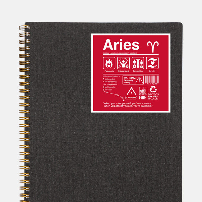 Aries Label-None-Glossy-Sticker-DrMonekers