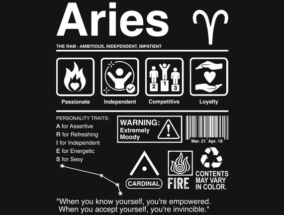 Aries Label