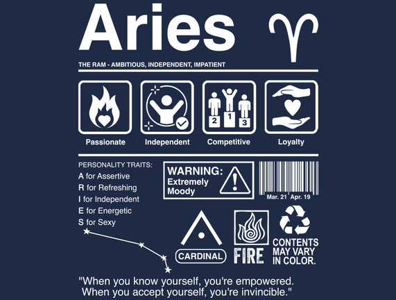 Aries Label