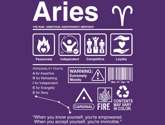 Aries Label
