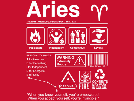 Aries Label