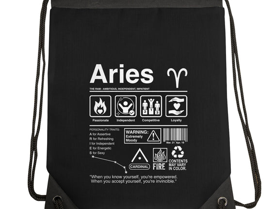 Aries Label