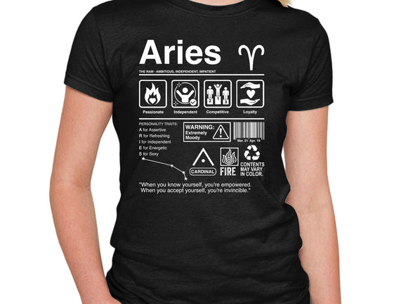 Aries Label
