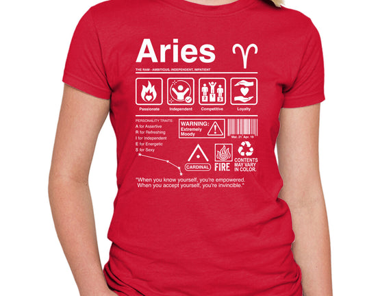 Aries Label