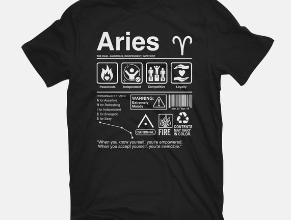 Aries Label