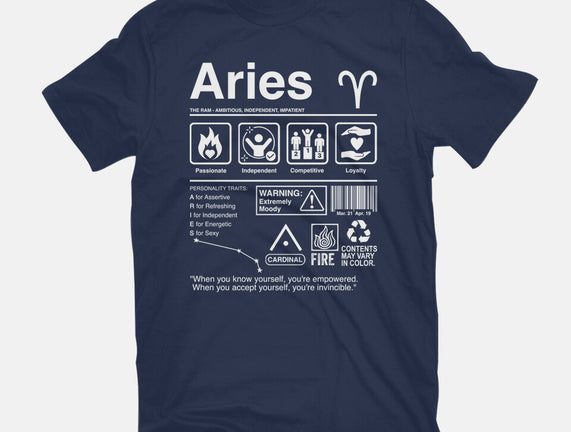 Aries Label