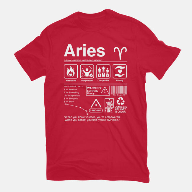 Aries Label-Unisex-Basic-Tee-DrMonekers