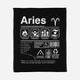 Aries Label-None-Fleece-Blanket-DrMonekers