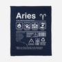 Aries Label-None-Fleece-Blanket-DrMonekers
