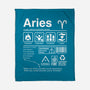 Aries Label-None-Fleece-Blanket-DrMonekers