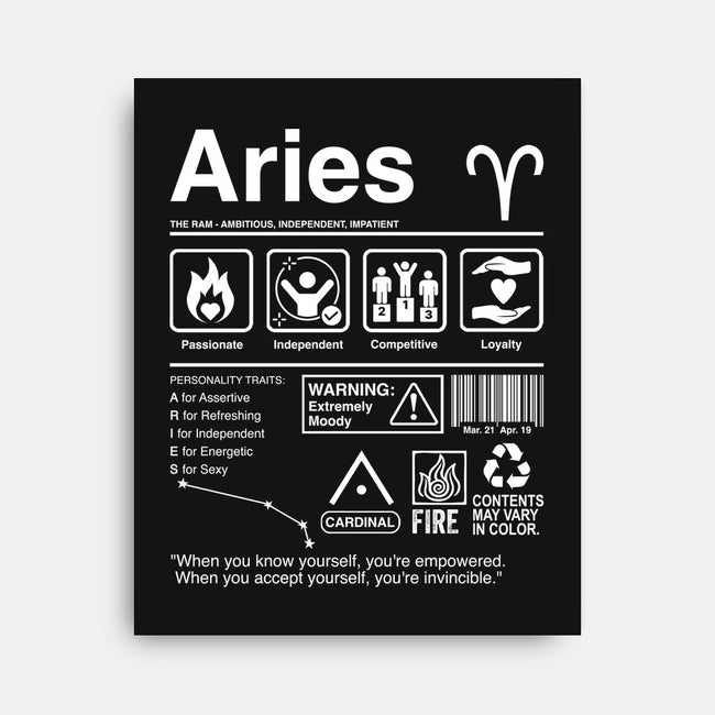 Aries Label-None-Stretched-Canvas-DrMonekers