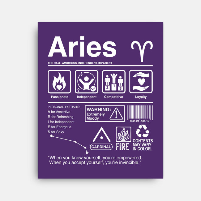 Aries Label-None-Stretched-Canvas-DrMonekers