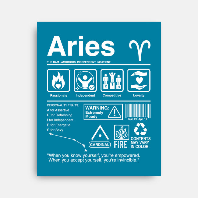 Aries Label-None-Stretched-Canvas-DrMonekers