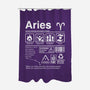 Aries Label-None-Polyester-Shower Curtain-DrMonekers