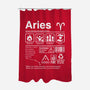 Aries Label-None-Polyester-Shower Curtain-DrMonekers