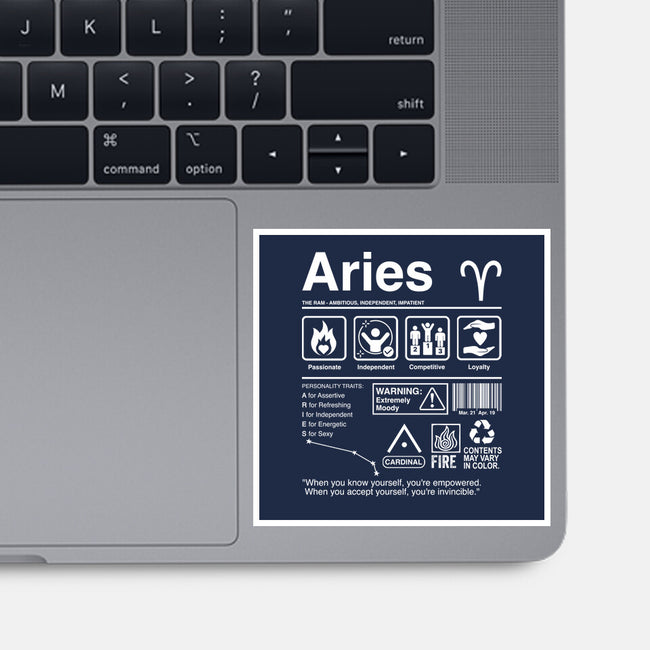 Aries Label-None-Glossy-Sticker-DrMonekers