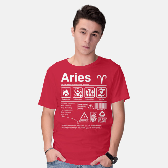 Aries Label-Mens-Basic-Tee-DrMonekers