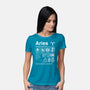 Aries Label-Womens-Basic-Tee-DrMonekers