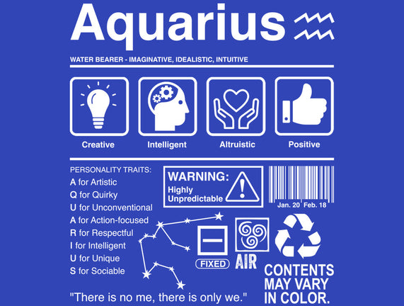 Aquarius Label