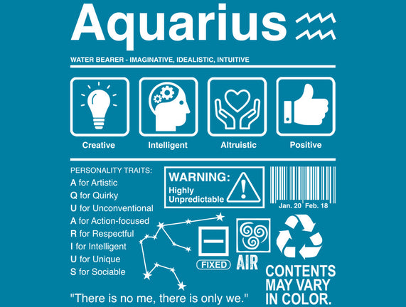 Aquarius Label