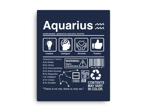 Aquarius Label