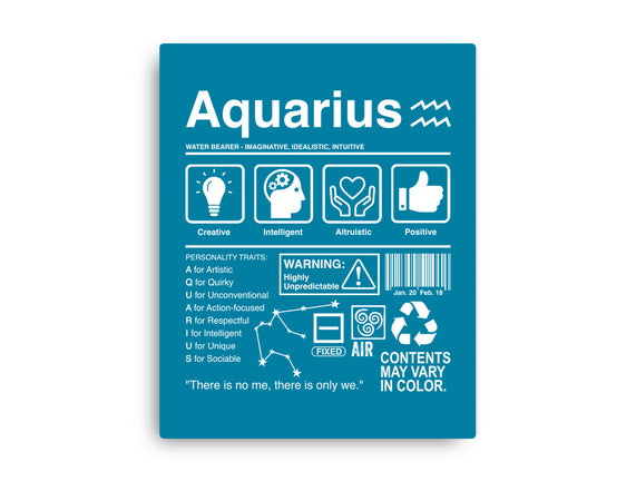 Aquarius Label