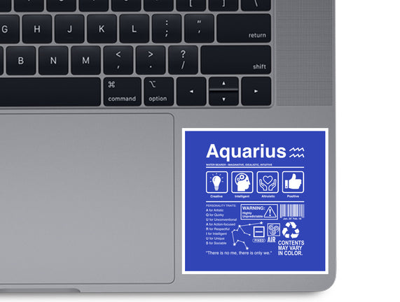 Aquarius Label