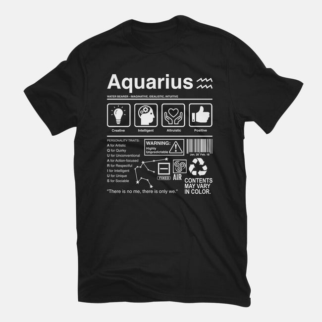Aquarius Label-Unisex-Basic-Tee-DrMonekers