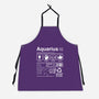Aquarius Label-Unisex-Kitchen-Apron-DrMonekers