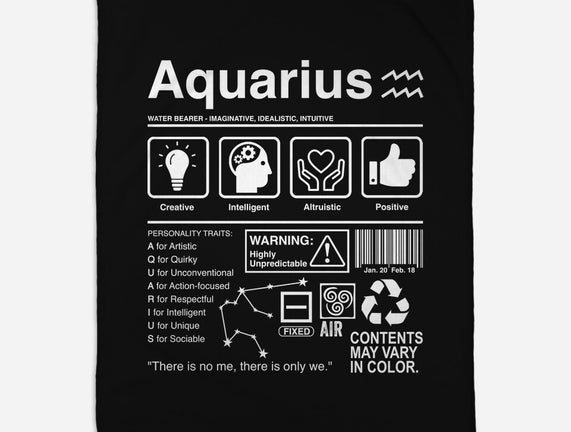 Aquarius Label