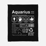 Aquarius Label-None-Fleece-Blanket-DrMonekers