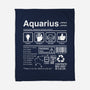 Aquarius Label-None-Fleece-Blanket-DrMonekers
