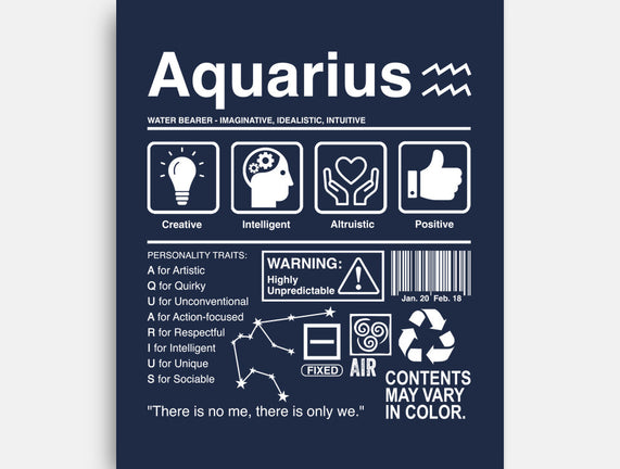Aquarius Label