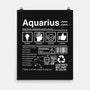 Aquarius Label-None-Matte-Poster-DrMonekers
