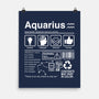 Aquarius Label-None-Matte-Poster-DrMonekers