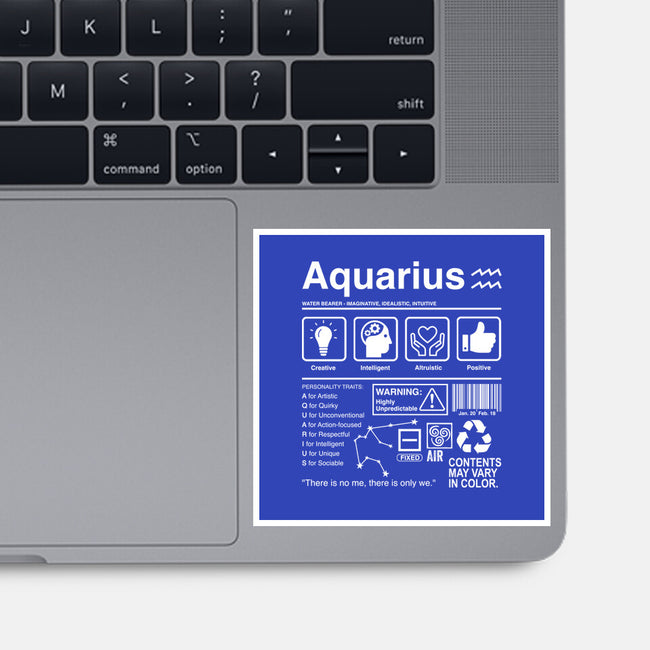 Aquarius Label-None-Glossy-Sticker-DrMonekers