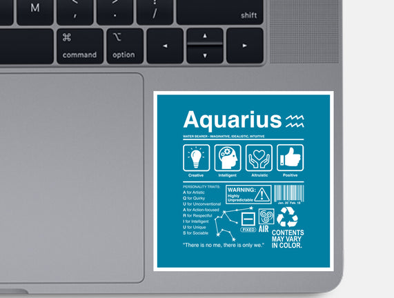 Aquarius Label