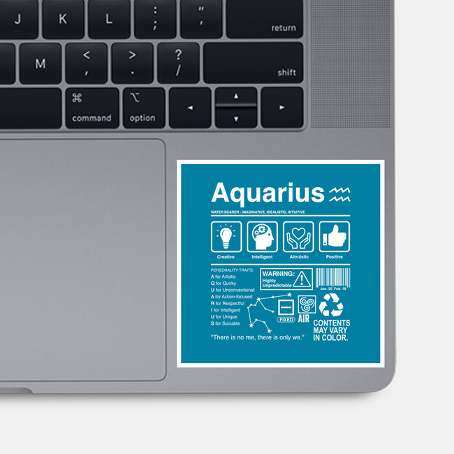 Aquarius Label-None-Glossy-Sticker-DrMonekers