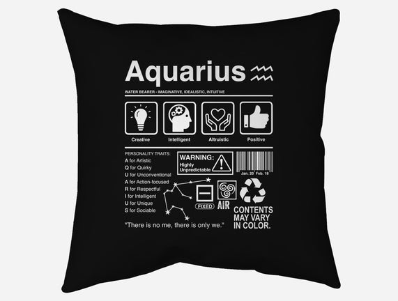 Aquarius Label