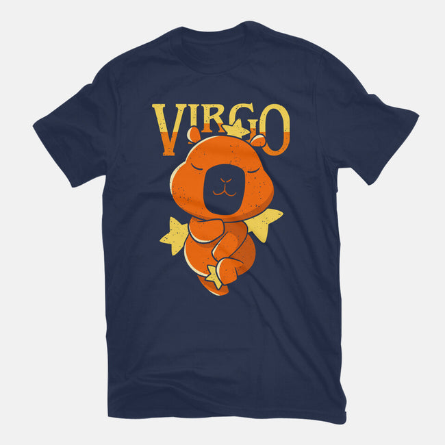 Capybara Virgo-Mens-Basic-Tee-mmandy