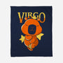 Capybara Virgo-None-Fleece-Blanket-mmandy