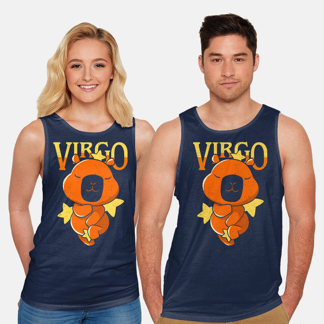 Capybara Virgo-Unisex-Basic-Tank-mmandy