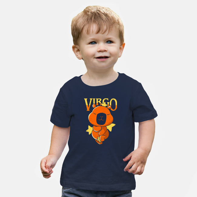 Capybara Virgo-Baby-Basic-Tee-mmandy